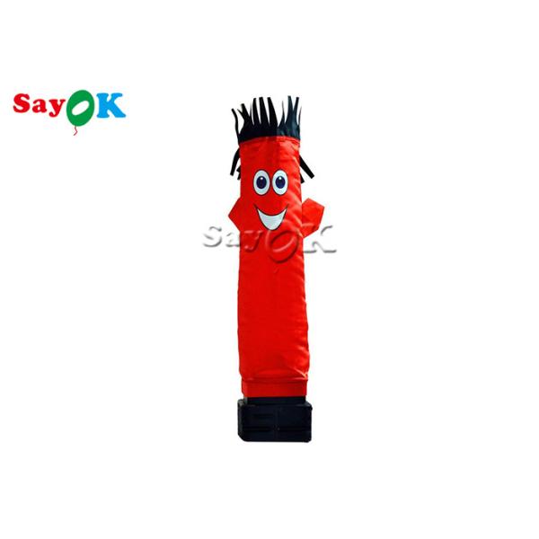 Sky Dancer Inflatable 60cm 2ft Tall Mini Commercial Inflatable Air Dancer Desktop Waving Tube Man With Blower