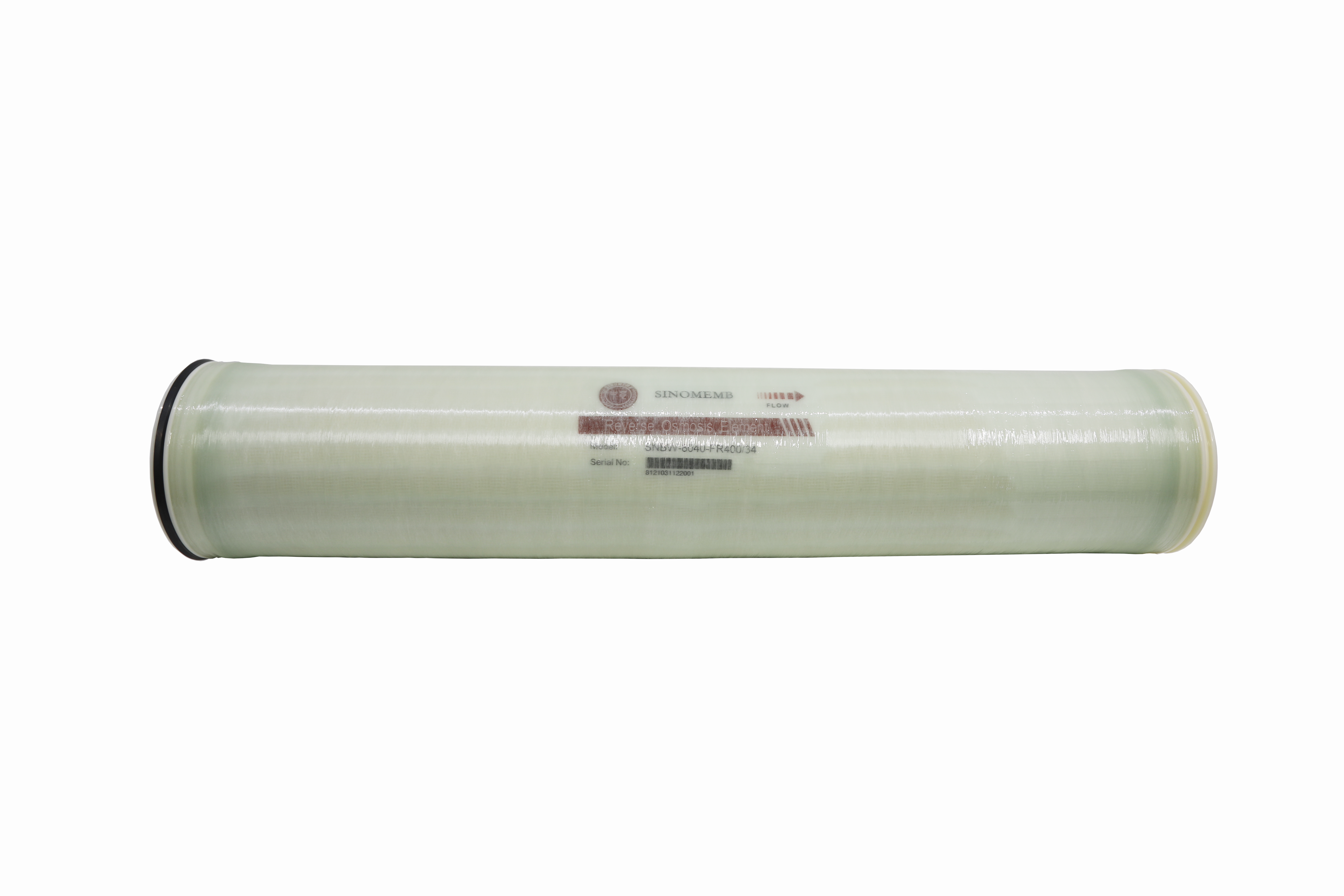 China 10500GPD Industrial Reverse Osmosis Membrane Smooth Fouling Resistant Membrane wholesale