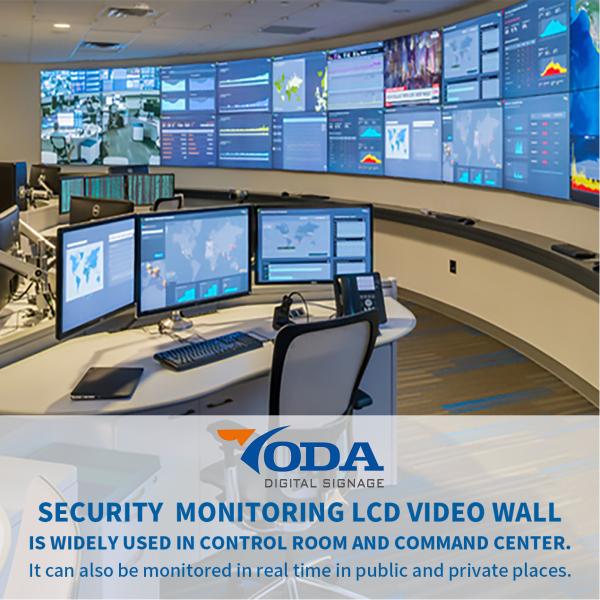 BOE SAM 3.5mm Bezel LCD Splicing Screen FCC for Meeting Room