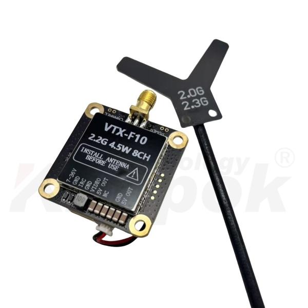 2.2Ghz 4.5W UAV Video Transmitter Receiver Image Transmission 2.2G VTX Drone Parts Support IRC Tramp