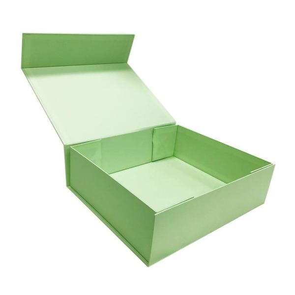 Foldable Paper Carton Gift Box Magnetic Cosmetic Packaging Box Custom Logo Printed