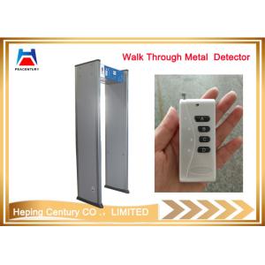 China Multi Zones Walk Through Metal Detector Security Body Scanner on sale