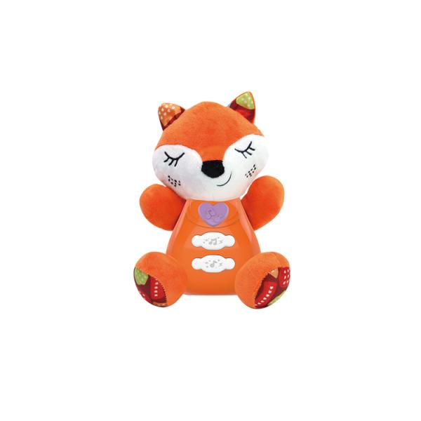 BPA Free Fox Musical Plush Toys For Sensory Training