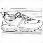 Light Weight Custom Running Shoes Mesh Four Seasons Rubber