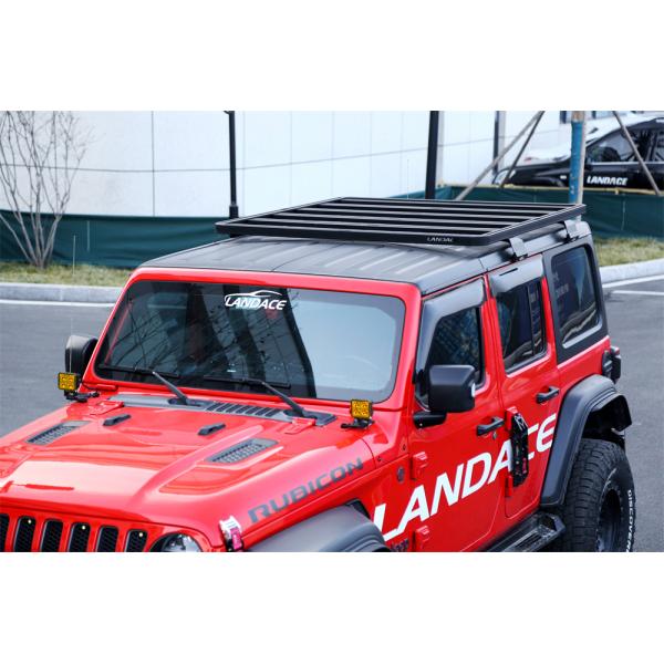 OEM Accepted 4x4 Accessories Aluminium Solar Carport Racking for Jeep Wrangler JK JL