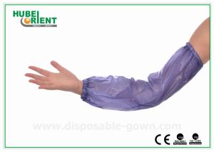 China Eco friendly disposable plastic arm sleeves Working Kitchen PE Safety wholesale