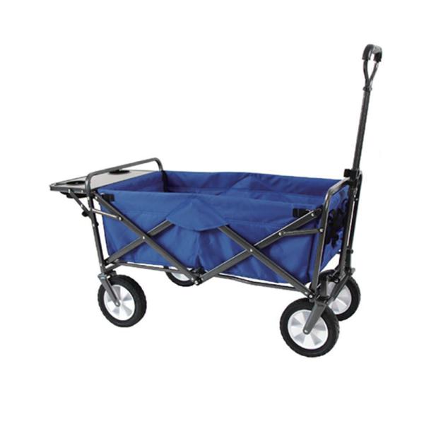 Sturdy and Lightweight Ergonomic Handle Folding Cart for Camping and Garden