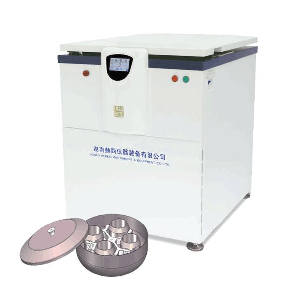 Quality PLC Refrigerated Laboratory Centrifuge Machine 6x1000ml Large Capacity for sale