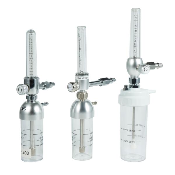 Quality DIN BS 15L Medical Hospital Oxygen Flow Meter With Humidifier for sale