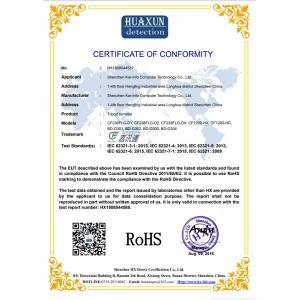 Shenzhen Jiaxuntong Computer Technology Co., Ltd. Certifications