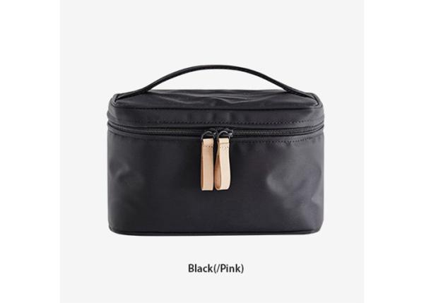 Quality Stylish Cosmetic Organizer Travel Case / Makeup Organizer With Mirror Easy Carry for sale