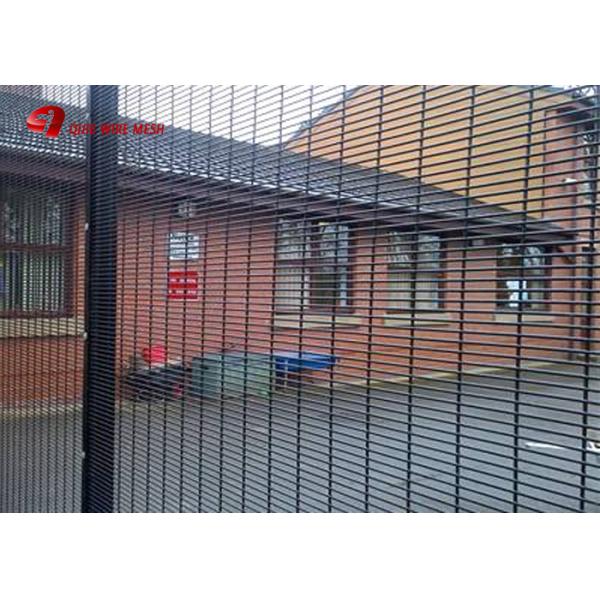 Powder Coated Wire Mesh Fence Panels Security Welded 358 Prison Mesh Fencing