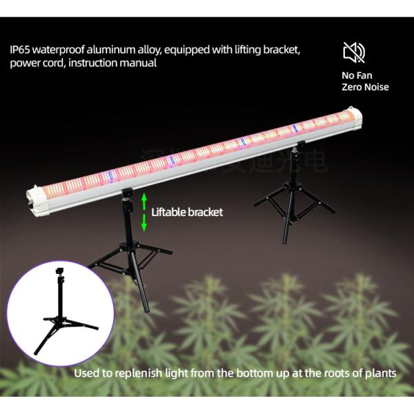 Two-way 0-10V Dim Samsung Lm301h EVO Lm281b Indoor Full Spectrum Plants Lighting 150W 4ft Under Canopy Led Grow Light