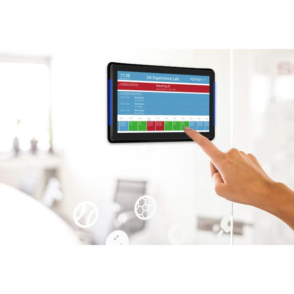 factory 13.3inch rk3288 wall mounted conference room booking tablet meeting room scheduler android tablet with both sides light