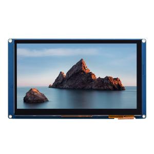 China HMI Lcd Display Module Capacitive Touch 7 Inch Touch Tft Lcd 800x480 No Code Font Image wholesale