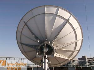 China 3.0m Ku band Earth Station Antenna / Satellite Communication and Uplink Station Dish wholesale