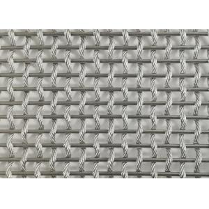 ISO9000 Alu Flexible Metal Mesh Fabric 3.8mm