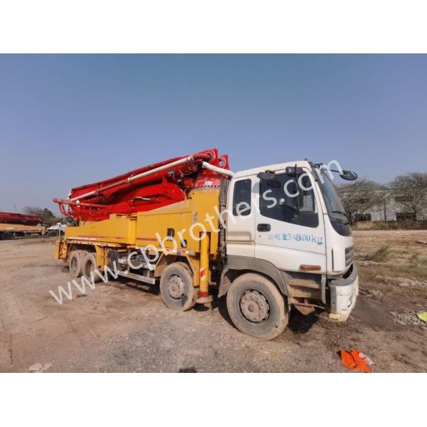 Putzmeister 46m Truck Mounted Concrete Pump Truck Mounted Pump Contractor