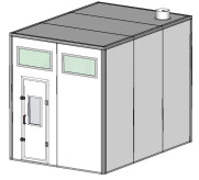Customizable Industrial Paint Mixing Room Spray Paint Mixing Room For Precise Paint Preparation
