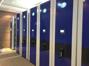 Electrical Compact Movable High Density File Storage Systems Easy To Relocated