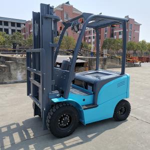 China Small Seated 1.5T 1500kg Electric Forklift Truck 3M Semi Lead Acid Battery Forklift wholesale