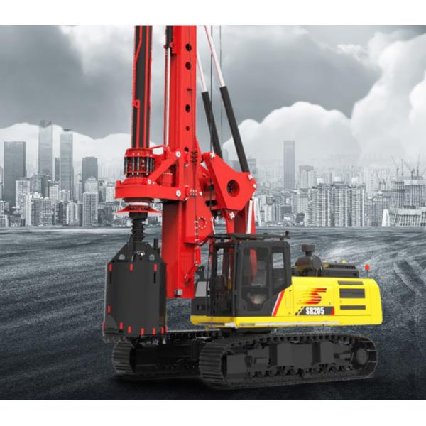 SR205 S Sany Drilling Rig Piling Work 1.8m Construction Piling Machine