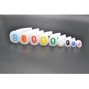 China Adult Cuffed Guedel Oropharyngeal Airway 100mm Red Bite Block wholesale