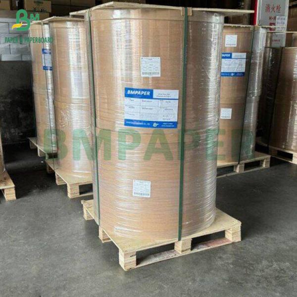 Quality One Side Wax Coated Fruit Packing Brown Kraft Paper For Protecting for sale