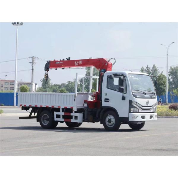 3.2 Ton Dongfeng Truck 4x2 Right Hand Driving Mounted Crane for Municipal