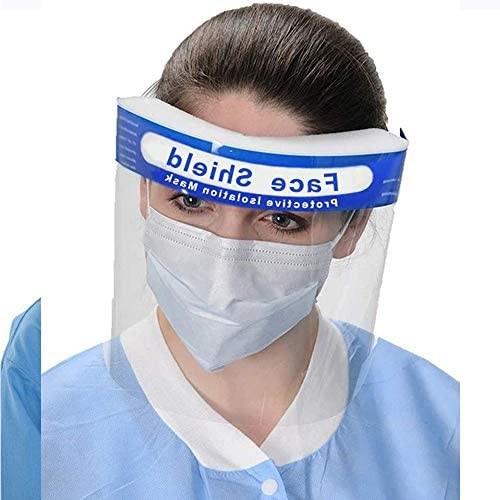Quality PET Anti Static Adjustable Strap Transparent Face Shield for sale