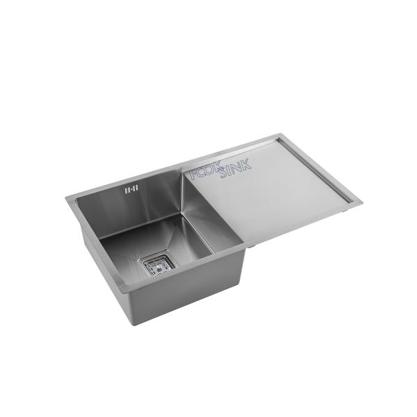kitchen sink with board