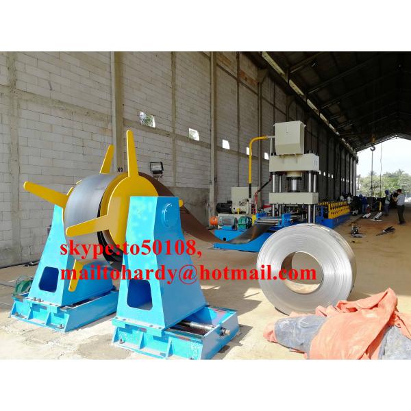 Guardrail crash barrier roll forming machine