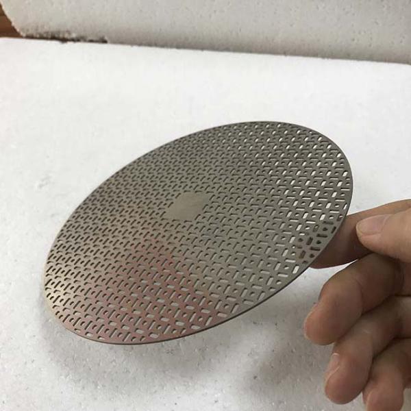 PVD Plating Laser Cutting Small Holes SS420 416 Punching Parts