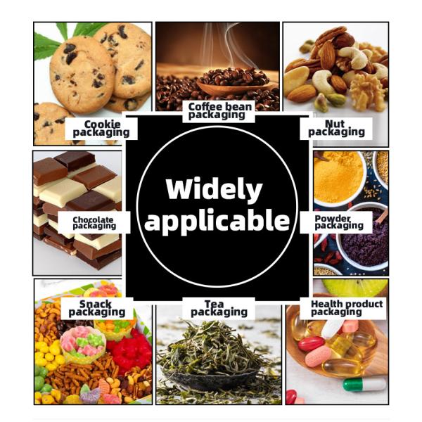 FDA-Approved Protein Powder Packaging Bags Multi-Layer Moisture-Proof Stand-Up Pouches with Resealable Zipper, Customizable Sizes for Industrial Bulk