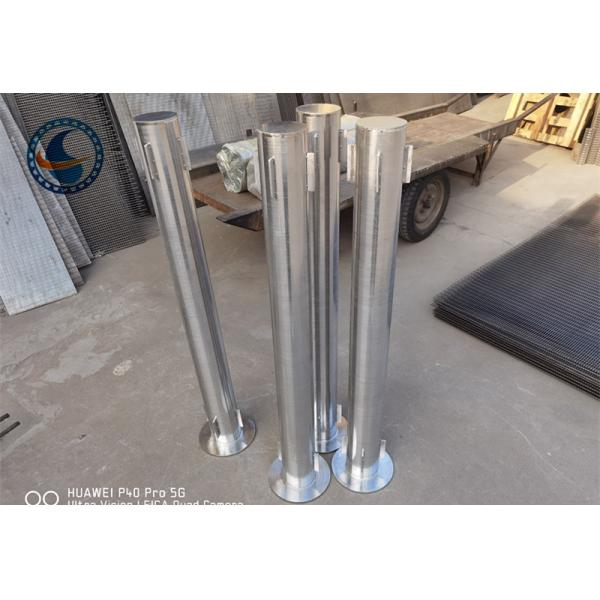 Food Processing Johnson Vee Wire Screen With Mesh Size 1mm-100mm