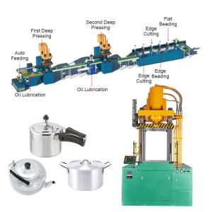 Buy cheap Cookware Production Line Machine For Aluminum Fry Pan Making from wholesalers