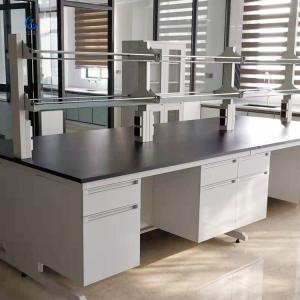 China Modern White Lab Wall Bench High Durability wholesale