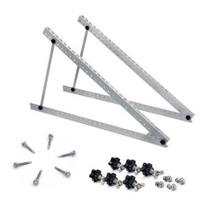 China Customization Adjustable Solar Panel Mount Mounting Brackets Folding Tilt Legs wholesale