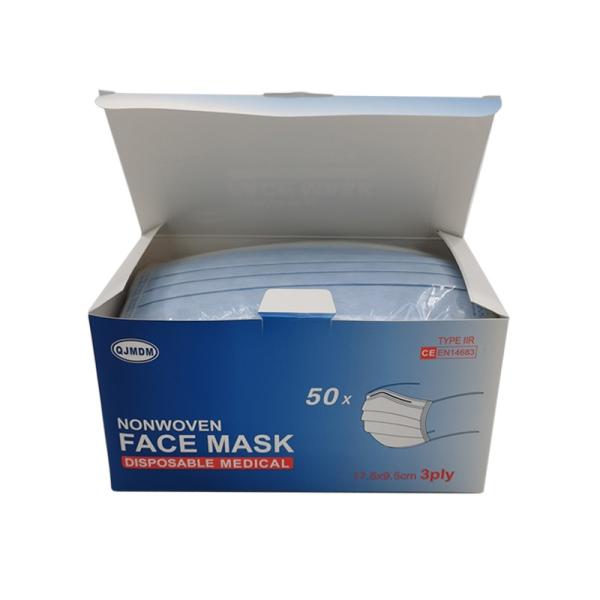 95% BFE Colored Meltblown Nonwoven Disposable Face Mask For Personal Care