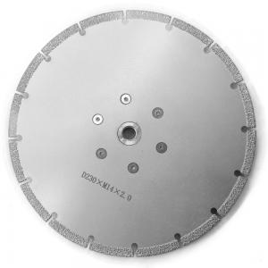 China Good Sharpness Diamond Cutting Disc for Stone Cutting Segmented Vacuum Diamond Saw Blade wholesale