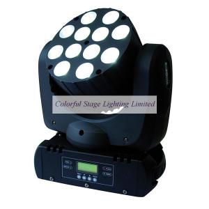 12x10W RGBW 4 in 1 Beam LED Moving Heads