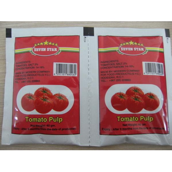 SS304 Material Tomato Paste Packing Machine 50-500 ML Filling Range