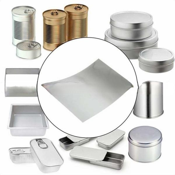 Bright Stone Tin Plated Steel 100mm Length T2 T3 Annealing BA Cold Heading 25mm Width