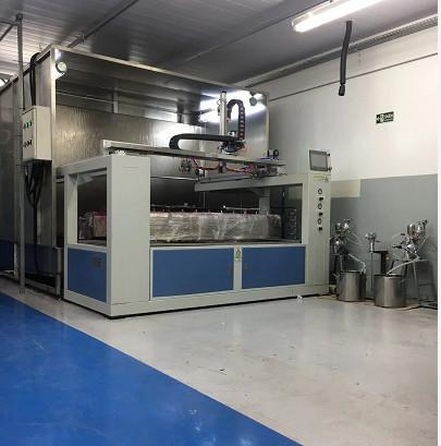 Quality Single Phase Three Wire CNC Spray Painting Machine Three Axis 4kw for sale