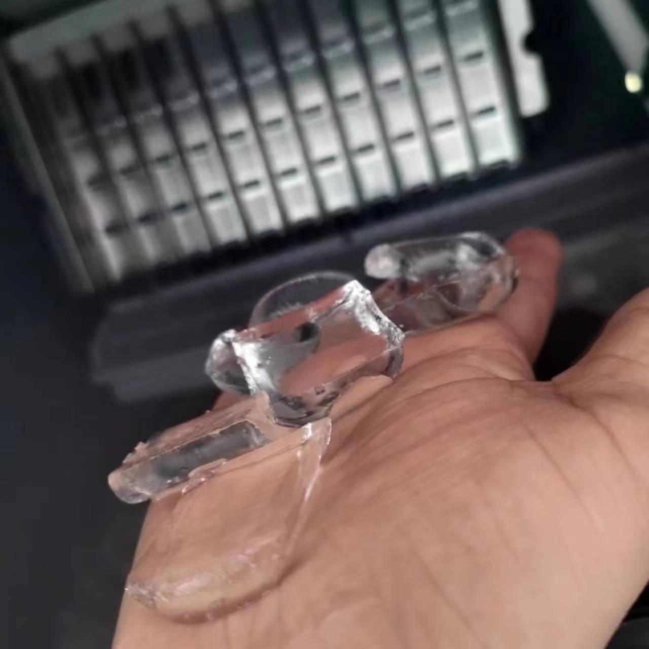 ICE-65P Mini Automatic Ice Cube Maker/Ice Cube Making Machine Commercial Stainless Steel Ice Cube Maker Making Machine