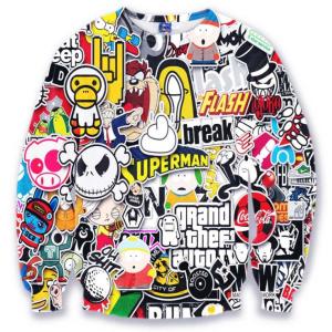 China Full dye 3d sublimation hoodie custom all over print hoodies on sale
