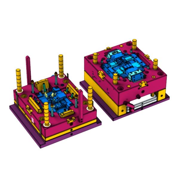 OEM / ODM : Single Cavity Injection Mold & LH Bracket (1*1) No.23399