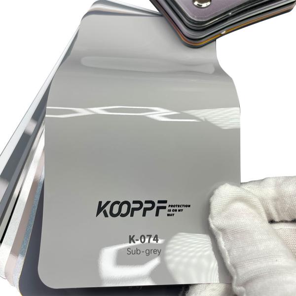Sub Grey TPU Color Paint Protection Film Custom Car Wrap 7.5mil K-074