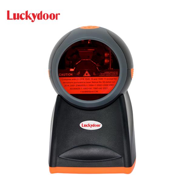 Luckydoor K-816 High Quality Omnidirectional 1d Desktop Multi-line Laser Barcode Scanner