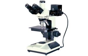 Upright Metallurgical Microscope , Vertical Illumination Reflected Light Microscope